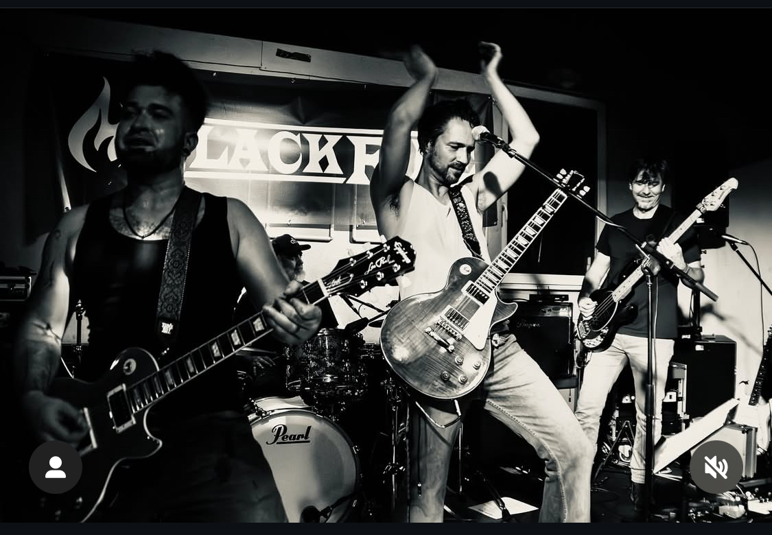 Foto Blackfire auf der Bühne